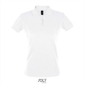 SOL'S - Women´s Polo Shirt Perfect L526 - Wit - Poloshirt