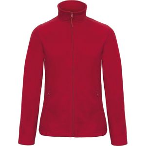 Fleecevest 'ID.501 Micro Fleece Full Zip' Dames Maat S Rood