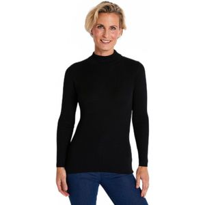 Trui van merinowol met hoge hals