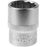 GEKO - Dopsleutel - 1/2" - 12PT - Chroom-Vanadiumstaal - 30mm