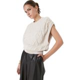 Trendyol - Trui - Gebreid - Ronde Hals - Steenpatroon