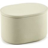 Cose by Bertrand Lejoly - Voorraadpot - Beige - Ovaal - Large