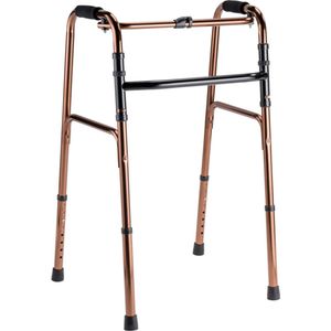 Lichtgewicht looprek Brons inklapbaar / opvouwbaar