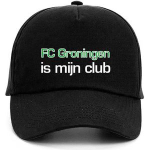 Pet met tekst: FC Groningen is mijn club