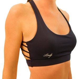 Yoga sport bh-Sport beha-naadloos bh-fitness beha-dry fit-Donker grijs - Large