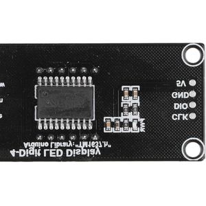 LED Display Module Board - 4 Stuks 4 Digit 7 Segmenten Klok PCB Board