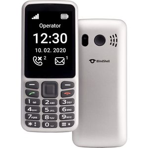 Blindshell Classic Lite - Grijs - Spraakuitvoer - Senioren GSM