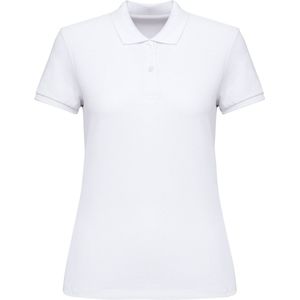 Native Spirit - Damespoloshirt - Gewassen Piqué - 100% Biologisch Katoen - Slim Fit