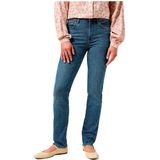 Wrangler - 112356386 - Spijkerbroek - Blauw - Slim Fit - Hoge Taille