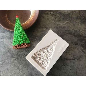 Fondant Kerstboom met pakjes Mal - Siliconen Kerst versiering vorm - Fondant / Marsepein / Chocolade / Zeep - Voor Kerstmis decoratie van taart, cupcakes en cake