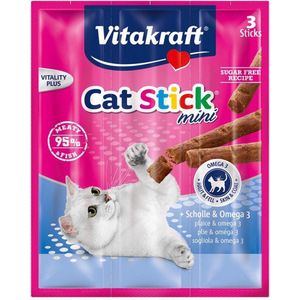Vitakraft cat-stick mini schol / omega 3 - 3 sticks