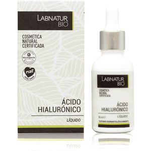 Labnatur BIO Gezichtsverzorging serum + Extra Hyaluronzuur - 100% Natuurlijk - Hydraterend & Verstevigend - 30ml