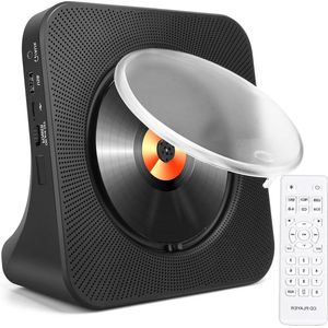 Draagbare CD-Speler - Bluetooth - HiFi-Luidsprekers - Aux-Ingang - Afstandsbediening