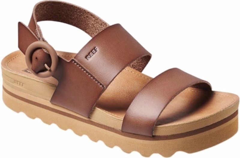 Reef - Vista Hi Buckle - Sandaal - Espresso - Veganistisch Leer