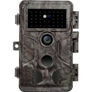 Wildlife Camera 48MP 1296P H.264 Video - Hoge kwaliteit wildlife camera met No Glow Infrared - Fast Trigger nachtzicht - bewegingsdetector - IP66 bescherming wildlife camera