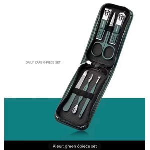 Manicure en Verzorging Set - Nagelknipper - Nageltang - Groen - Teennagels - Vingernagels