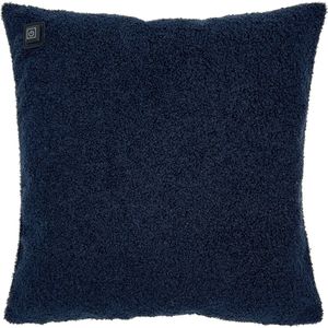 Warmpi® Teddy Warmtekussen – Donkerblauw – Draadloos & Netstroom – Incl. powerbank (10.000mAh) + geïntegreerde 2,5m Kabel – 3 Warmtestanden tot 65°C – Infrarood verwarmd kussen