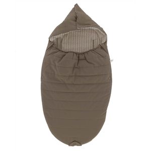 Snoozebaby Voetenzak Autostoel/Babydrager Warm Brown - 80x42 cm