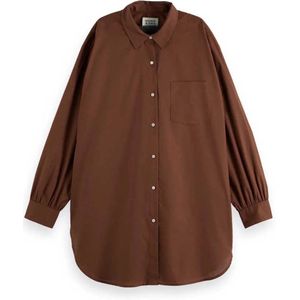 Scotch & Soda - U9B00628T - Oversized Overhemd - Met Lange Mouwen