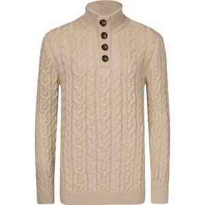 Jimmy Sanders - Trui - Beige - Heren