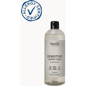 Byoms - Probiotisch wasmiddel - Sensitive - zonder parfum - AC - 25 wasbeurten - 500ml