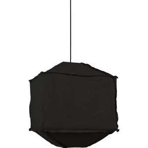 Light & Living Titan Hanglamp - Zwart - 50x50x60cm
