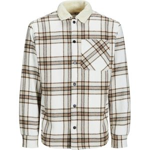 Jack & Jones - JJZAC TEDDY PADDED OVERSHIRT - Heren Overhemd - Veelkleurig