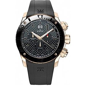 Edox class 1 chronoffshore 10020 37R NIN Mannen Quartz horloge