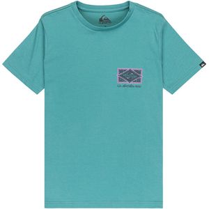 Quiksilver Evo Crisis T-shirt Met Korte Mouwen Groen 14 Years Jongens