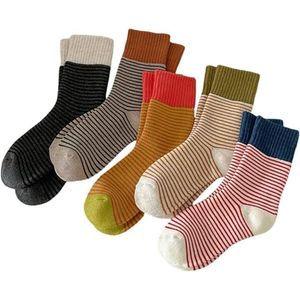 Track sokken voor dames en meisjes schattige enkelsokken van katoen