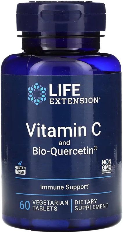 Life Extension Vitamine C en Bio-Quercetin Phytosome - 60 Tabletten