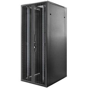 DSIT 47U serverkast met dubbele geperforeerde voor- en achterdeur 800x1000x2200mm (BxDxH) - serverbehuizing - serverrack - 19 inch