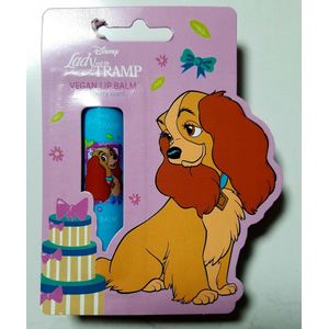 Disney Lady Vagebond lipbalm - lippenbalsem lipbalsem - cranberry scent - cranberries - 4.3 g - vegan - 6+