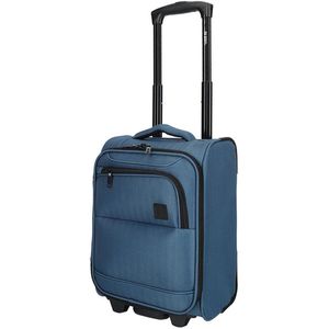 Enrico Benetti Oakville Handbagage Underseater Koffer 40 cm - 20 liter - Jeansblauw