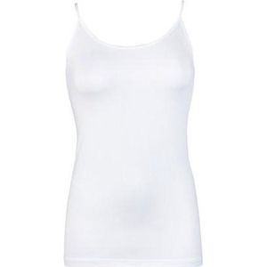 Beeren Meisjes Hemd Elegance - Smalle bandjes - Wit - maat 134/140