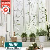 Homewell Raamfolie HR++ 90x200cm - Zonwerend & Isolerend - Statisch - Bamboe