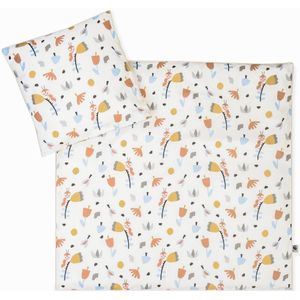 Parure de Lit - Housse de Couette et Taie d'Oreiller - 80x80 cm - 35x40 cm - Oeko-Tex Standard 100