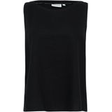 comma - Blouse - Mouwloos - Linnenblend - U-boot Halslijn