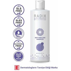 Radix & Juvera - Anti Haaruitval / Anti-Roos Shampoo 3 Krachtige Formule - Biotine - Gotu Kola Extract - Gingko Biloba - 200 ml