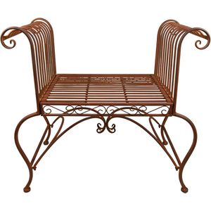 Clayre & Eef Tuinstoel 76x41x71 cm Bruin IJzer