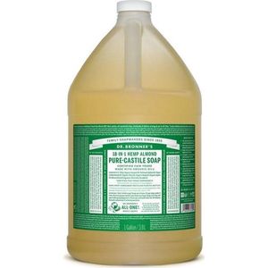Dr. Bronner's - Almond Pure-Castile Soap - Handzeep - 3785 ml