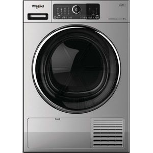Whirlpool AWZ 8HPS/PRO wasdroger Vrijstaand Voorbelading 8 kg Zilver