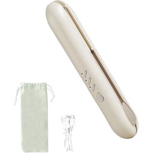 Draadloze 2-in-1 Mini Stijltang en Krultang - Compact en Reisvriendelijk