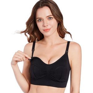 Borstvoedingsbeha - Handsfree voedingsbeha - Geschikt voor borstvoeding - Maat L - Alles-in-één draadloze afkolf- en voedingsbeha in één -ANMI