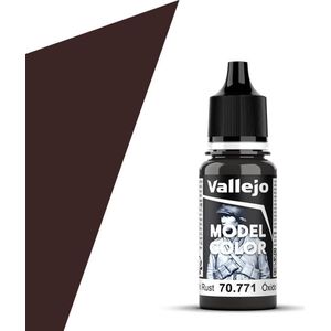 Vallejo 70771 Model Color - Dark Rust - Acryl - 18ml Verf flesje