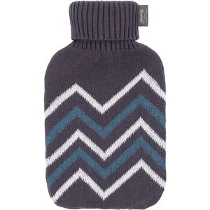 Warmwaterkruik 2,0L met gebreide katoen overtrek – Ideaal voor pijnverlichting en ontspanning