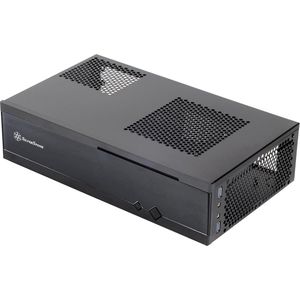 Mini-ITX Desktopbehuizing voor HTPC - Compacte Zwarte Behuizing met Ventilatorondersteuning