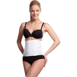 KP Special 23cm XXXL wit – buikband voor gebruik na plastische chirurgie in de buik, zoals een buikwandcorrectie, DIEP-flap, herniaoperaties of liposuctie van de buik