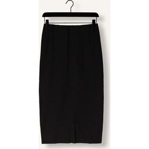 Minus - Marcia Midi Rok - Zwart - Strokenrokken