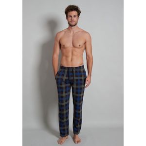 Ceceba heren pyjama- of loungebroek - zwart geruit - Maat: 5XL